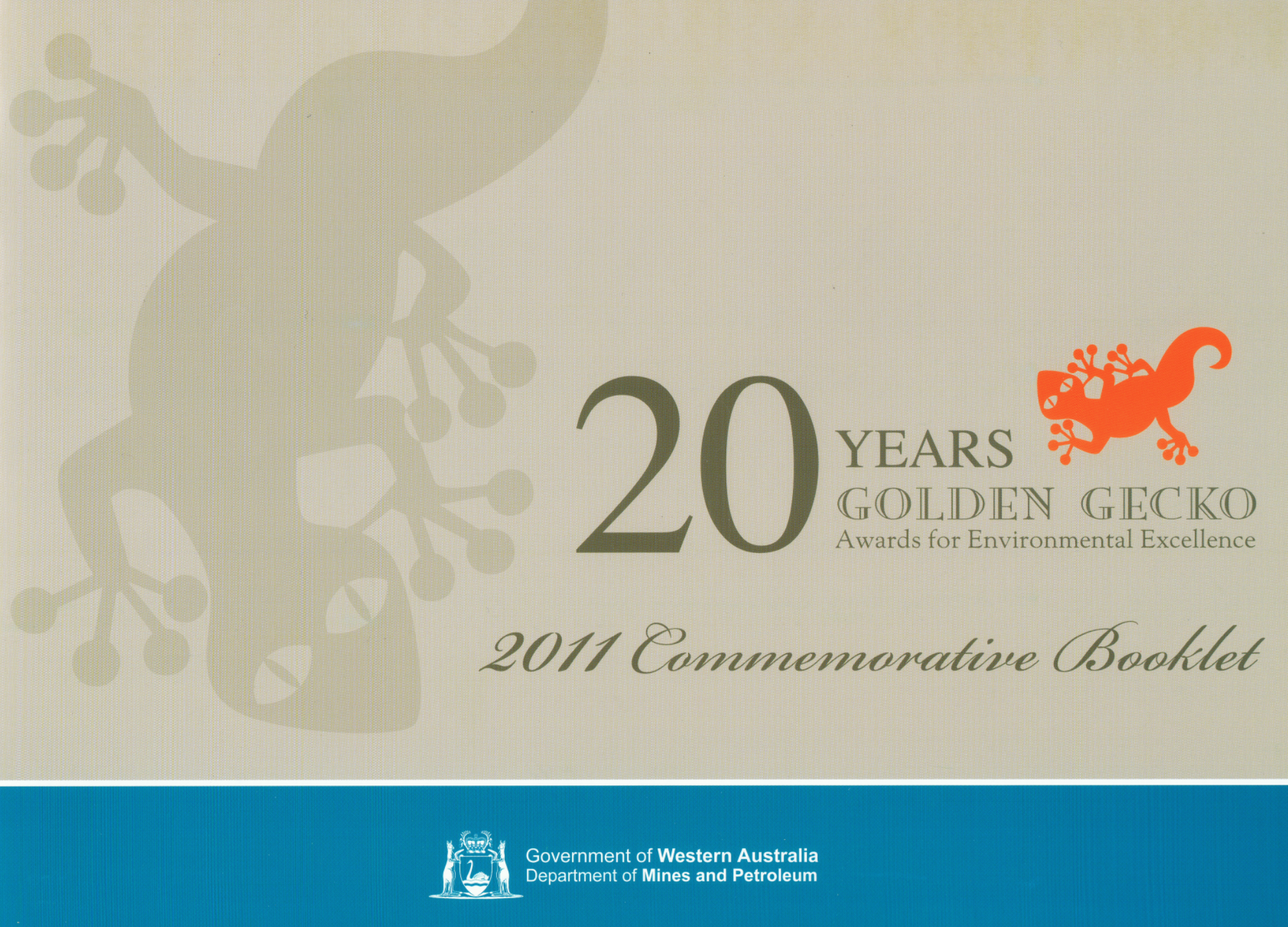 2011 Golden Gecko Awards 20th Anniversary Commemorative Booklet